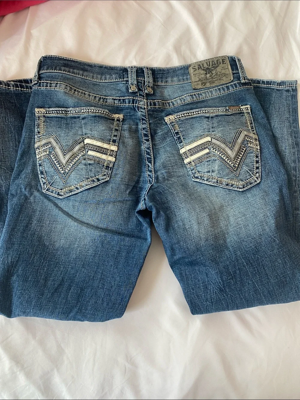 Salvage Anarchy Straight Relaxed Fit Jeans 34x30